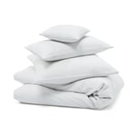Mühlviertl Linen Bed Covers White 155 x 220 cm
