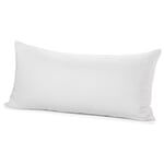 Pillowcase Mühlviertel linen White 40 × 80 cm