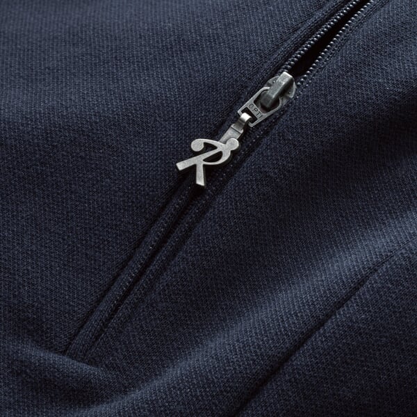 Trainingsbroek voor mannen Donkerblauw, close-up
