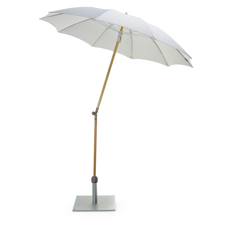 Small Parasol with Ash Wood Pole, Natural coloured