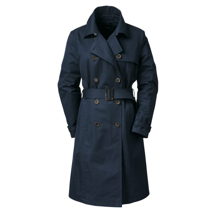 EtaProof® Women’s Trench Coat, Dark Blue