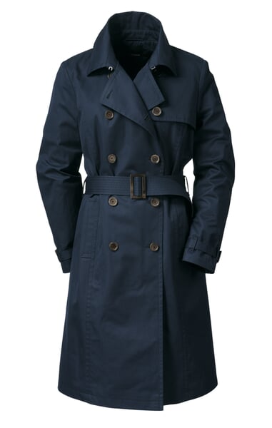 Ladies trench coat EtaProof® Dark blue