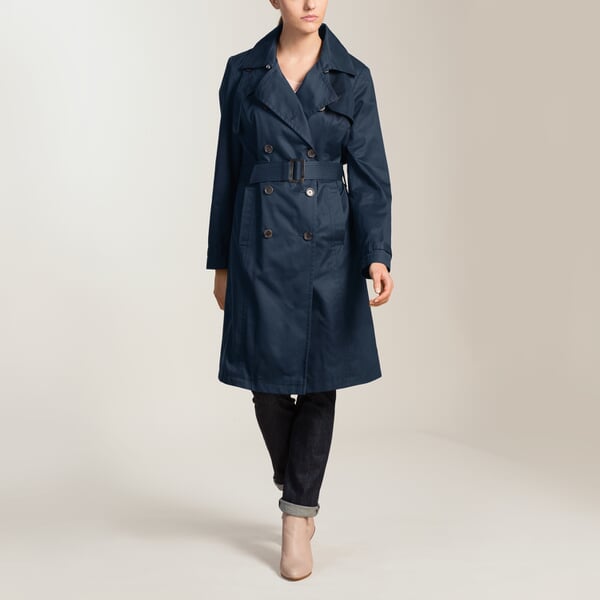 Ladies trench coat EtaProof® Dark blue