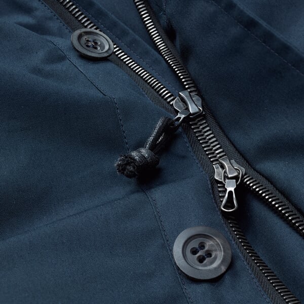 Parka pour hommes EtaProof Bleu foncé, vue détaillée