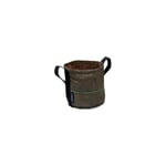 Planter Bacsac - container cylindrical 3 liters Green/Brown