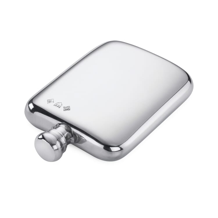 Flasque britannique en étain