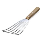 Spatula stainless steel and hornbeam