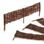 Wattle Fence Made of Willow