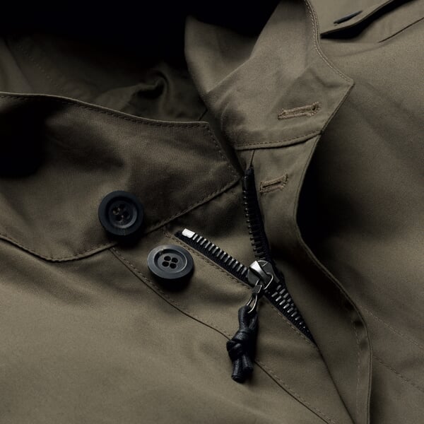 Men's Parka EtaProof® Olive, close-up