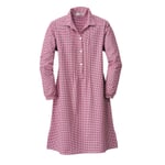 Dames Nachthemd Flanel Red