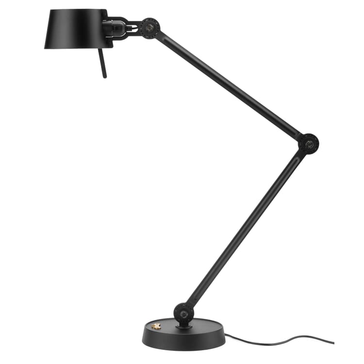 Tonone skrivebordslampe stål og aluminium 2-armet, Med stativ