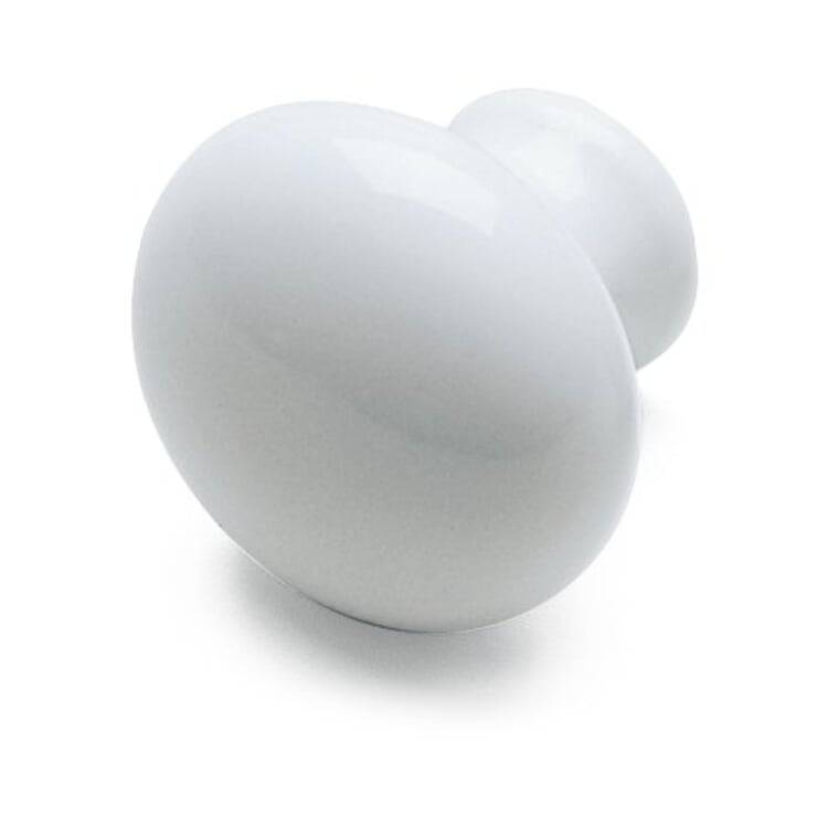 Möbelknopf Porzellan rund, Groß | Manufactum