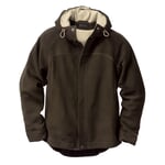 Men’s Deerskin Hooded Jacket Olive