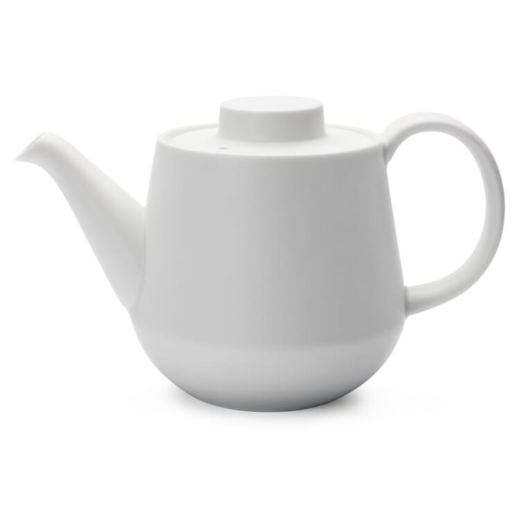 Japanese Teapot, White