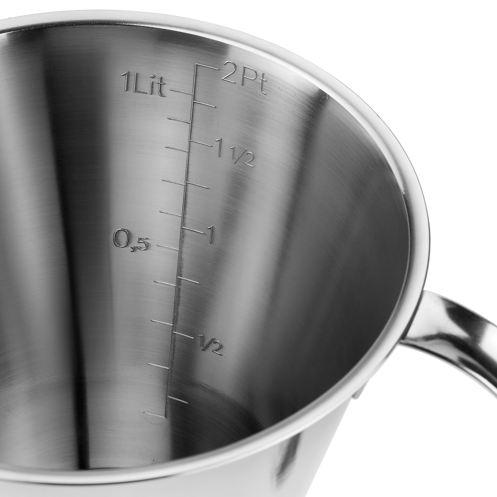 Measuring cup stainless steel | Manufactum