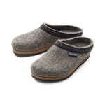 Slipper Tyrolean Stone Sheep Gray