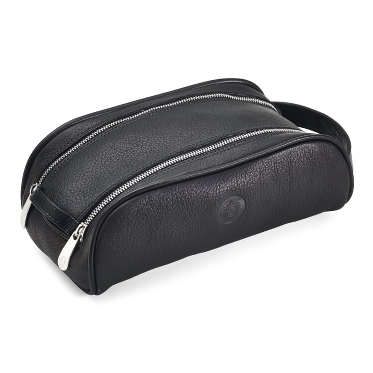 Sonnenleder Borsa da toilette piccola, Nero