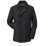 Chaqueta de hombre de cuero inglés Negro