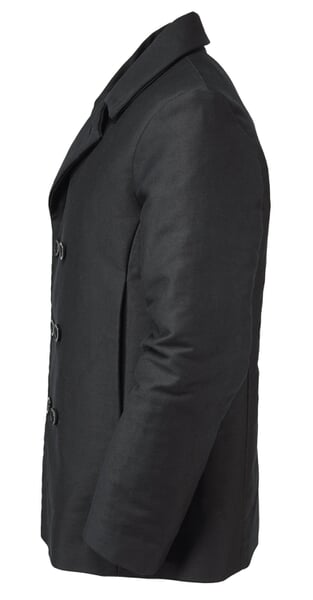 Giacca da uomo in pelle inglese Nero
