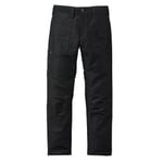 Pantalon de travail en cuir anglais Noir