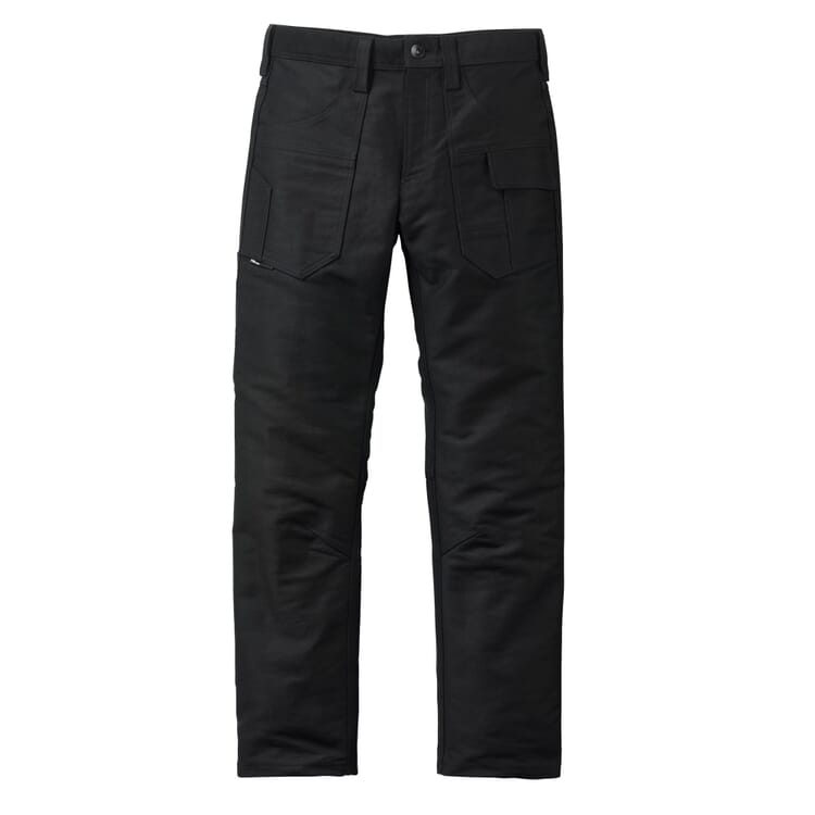 Pantalones de trabajo ingleses de cuero, Negro