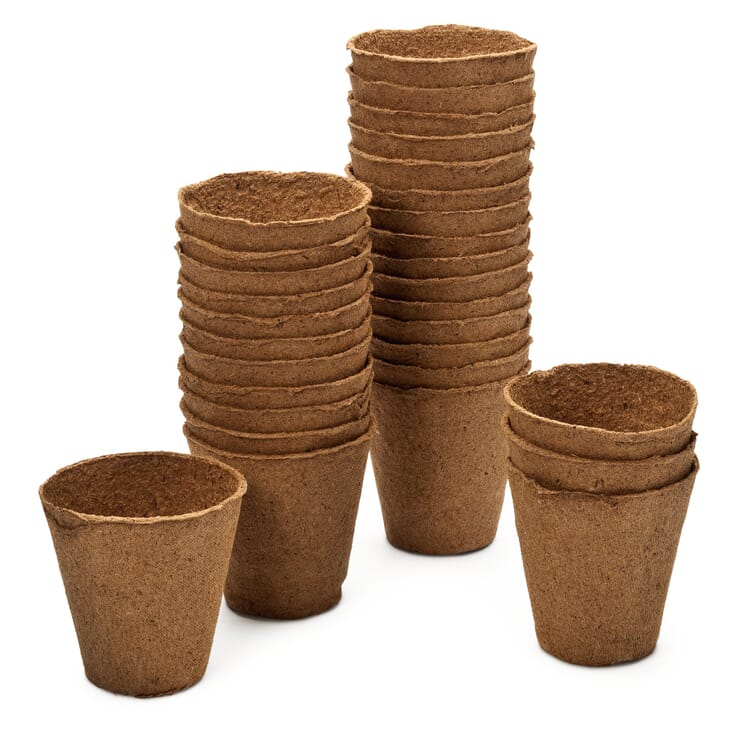 Pots à plantes en fibre de bois