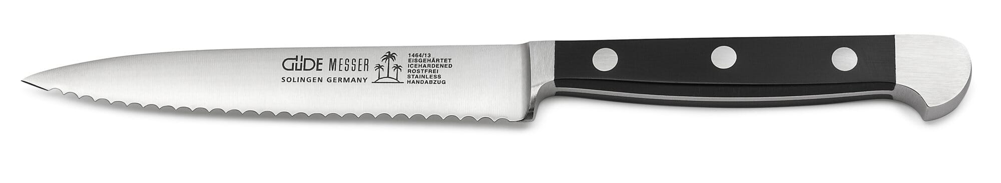 Güde slicing and carving knife, Plum tree wood