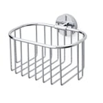 Shower Basket Made of Chrome-Plated Brass