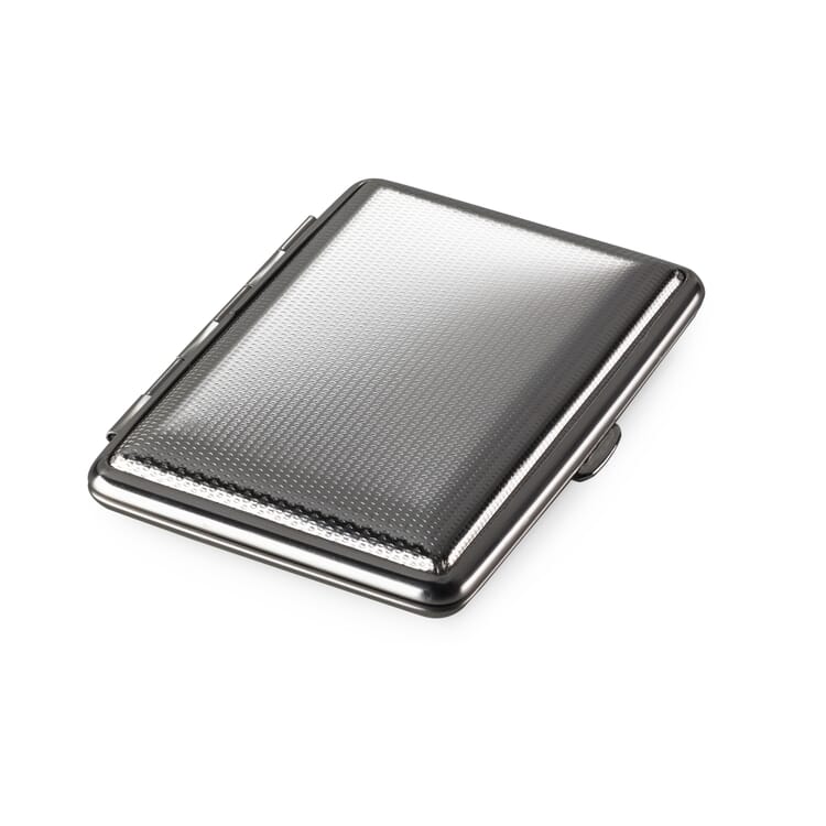 Etui pour cartes de visite en tôle d'acier