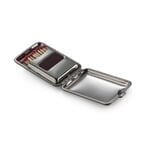 Tændstikæske af stålplade