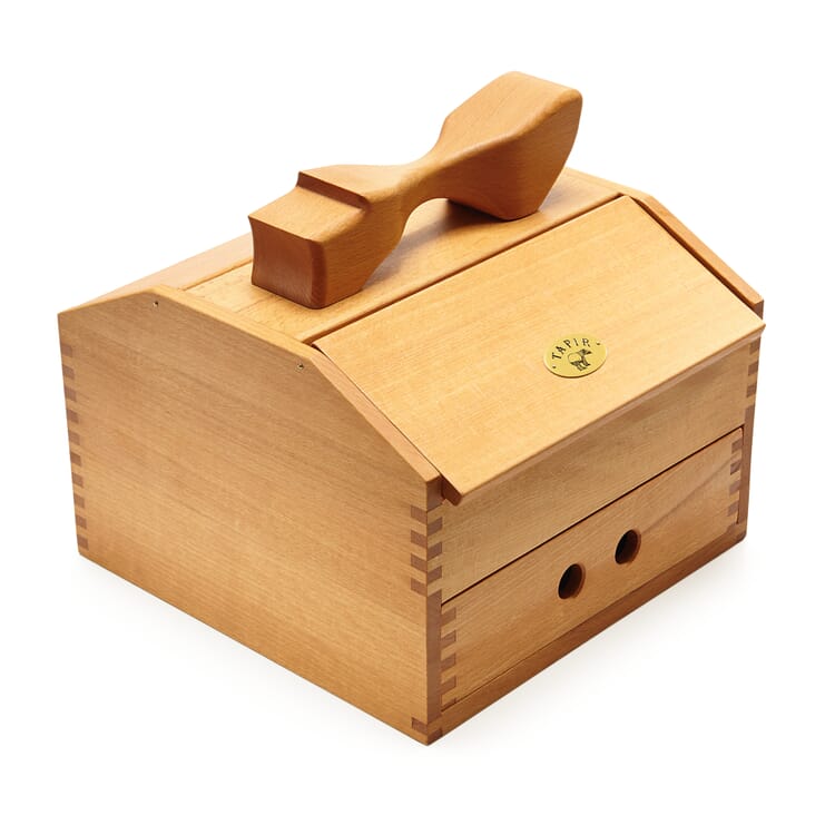 Tapir skopudseskrin med håndtag og skuffe