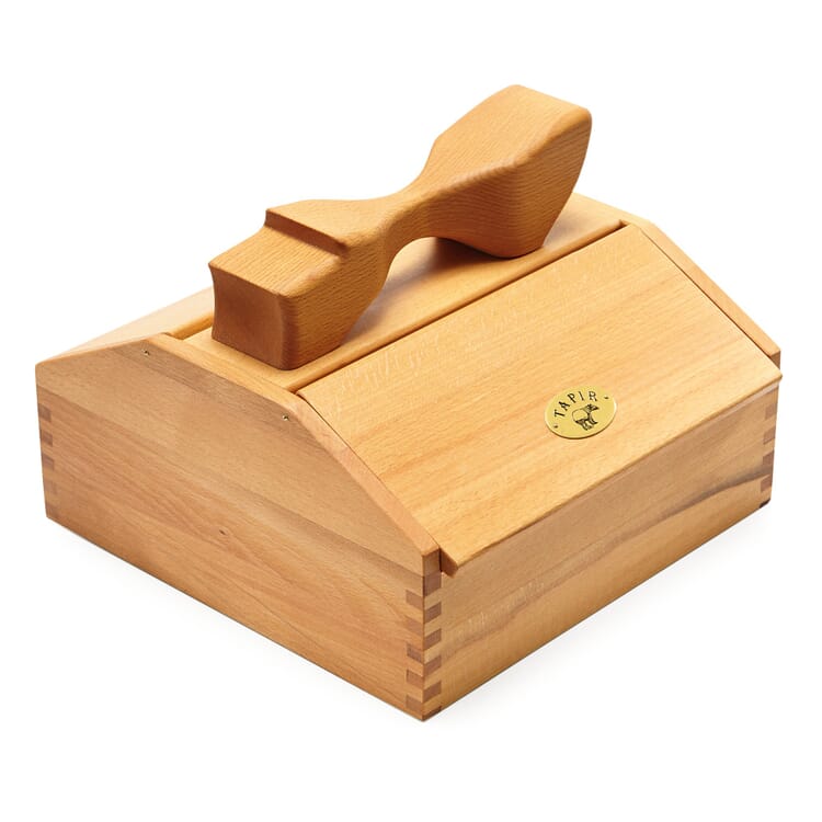 Caja limpiabotas de tapir con asa