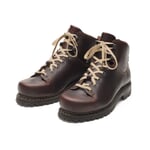 Snøresko til damer i okselæder Dark brown