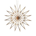 Silueta de estrella Dorado 9 cm