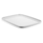Tray Made of Melamine Resin Large White