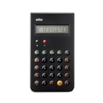 Pocket Calculator BRAUN Black