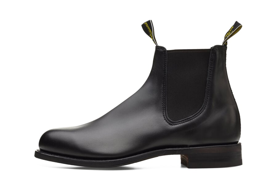 R. M. Williams Chelsea Boot Herren Schwarz