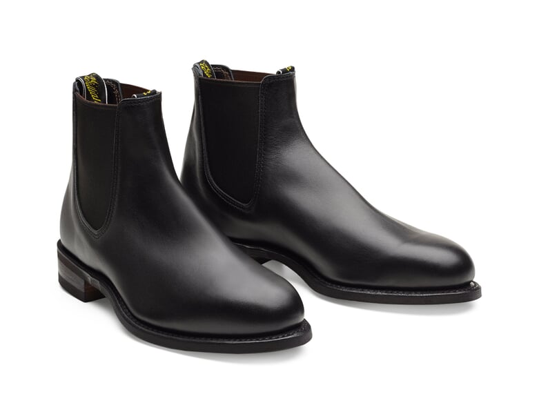 R. M. Williams Chelsea Boot Herren Schwarz