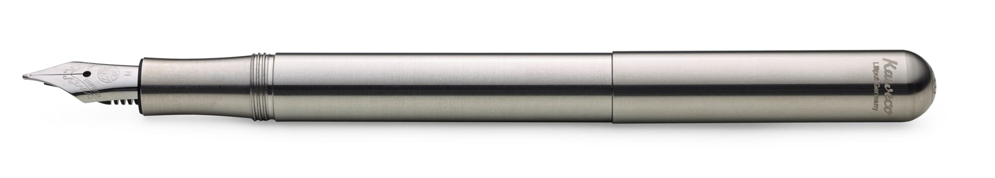Kaweco Liliput fountain pen stainless steel, Stainless steel, F