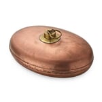 Hot-water bottle, copper