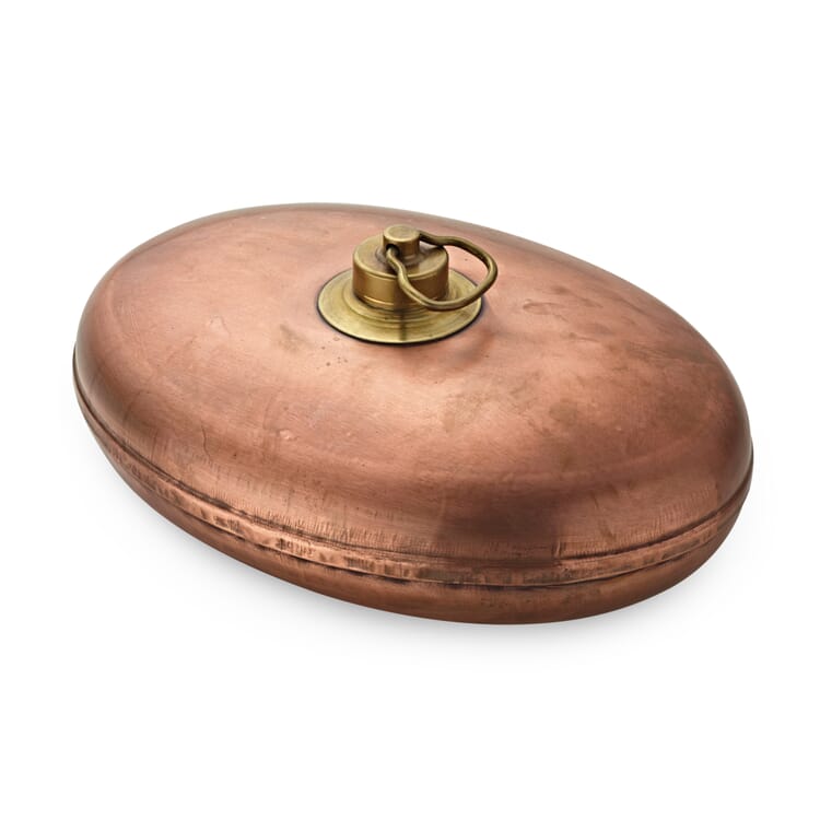 Varmtvandsflaske i kobber