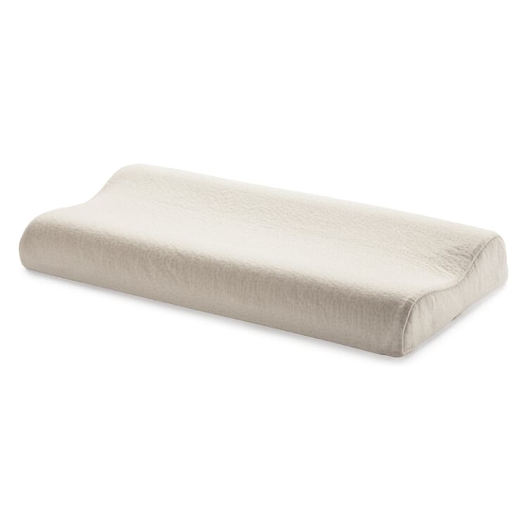 Neck shape pillow natural rubber, 40 × 80 cm