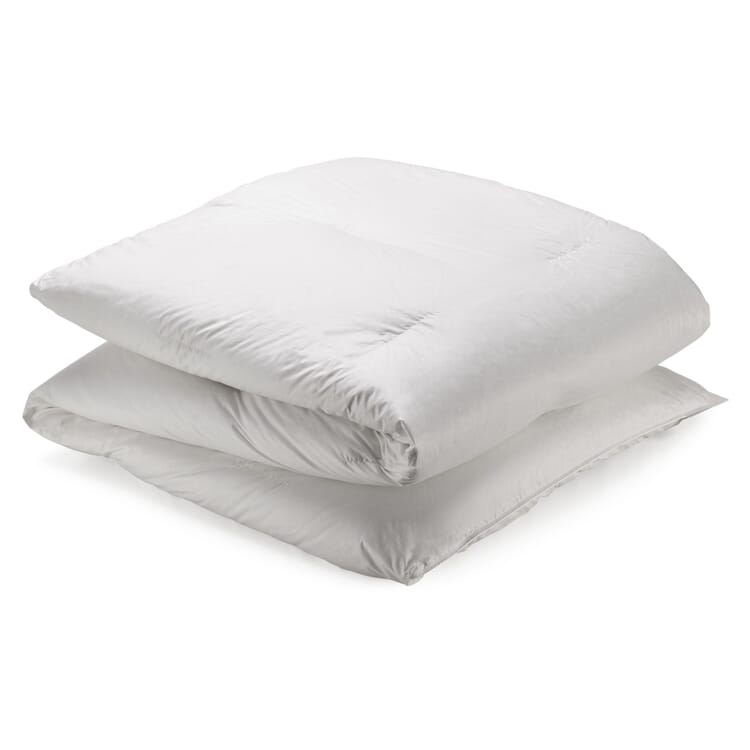 Couette matelassée en duvet d'oie, 135 × 200 cm