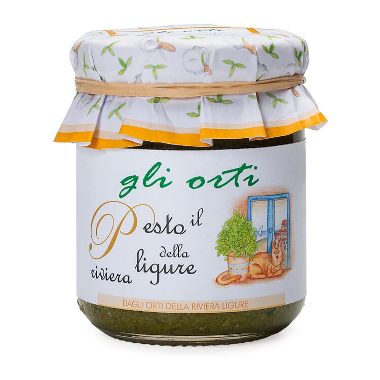 Groene pesto uit Ligurië