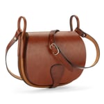 Borsa da caccia in pelle di vacchetta