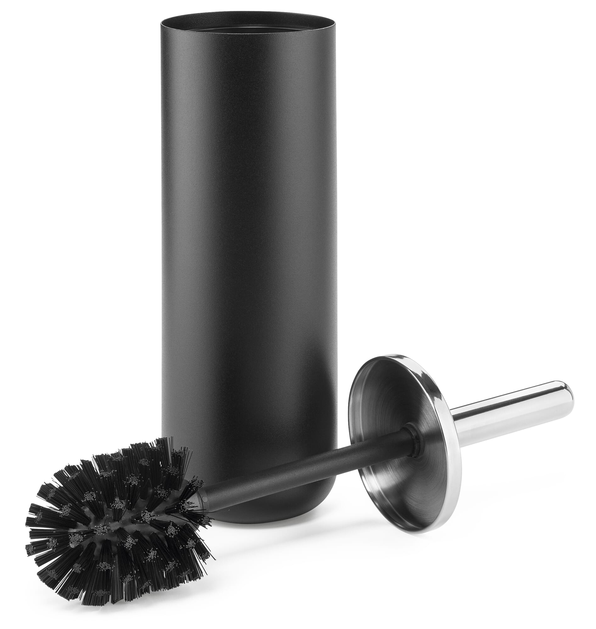 Toilet brush standard, RAL 9005 Jet black (matt)