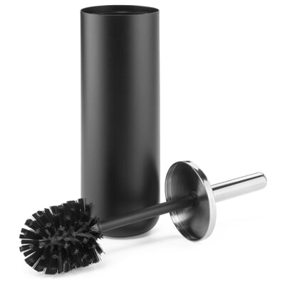 5five® 5five Simply Smart Toilet brush made of black plastic 12 x 12 x 38  cm - merXu - Negotiate prices! Wholesale purchases!