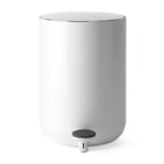Cubo de pedal estándar 7 litros RAL 9016 Blanco tráfico (brillante)