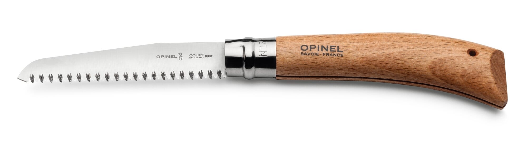 Opinel No. 12 Stainless Steel with Saw Teeth Serrated Made in France Not  China 