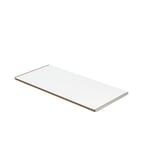 Shelving system 1Hoch3 - panel element Double White